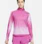 Лонгслив женский Nike Dri-Fit Swoosh Pink DX0956-623