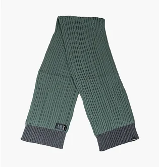 Шарф унисекс Jeep Twisted Tricot Scarf J22W Olive O102603-E858