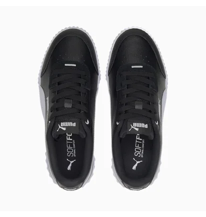 Кроссовки женские Puma Carina Lift Black/White 373031-06