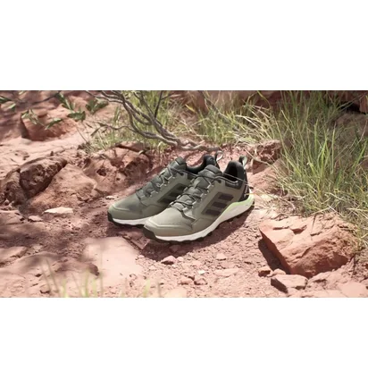 Кросівки унісекс Adidas Tracerocker 2.0 Trail Running Shoes Olive/Black IF0379