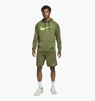 Худи мужское Nike Therma-Fit Training Hoodie Green DV8008-326