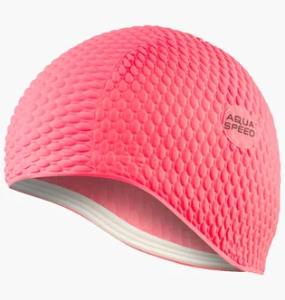 Шапочка для плавания детская Aqua speed Bombastic Junior 9880 Pink 290-03