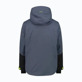 Куртка мужская CMP Fix Hood Twill Blue/Black 34W2037-U911
