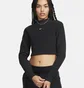 Топ жіночий Nike Sportswear Phoenix Plush Slim Mock-Neck Long-Sleeve Cropped Cozy Fleece Top Black FN3619-010