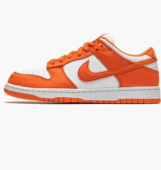 Кроссовки мужские Nike Dunk Low Retro White/Orange CU1726-101