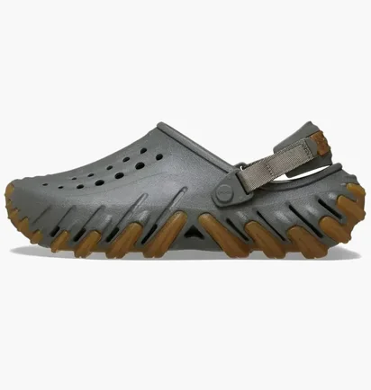 Тапочки мужские CROCS Echo Gum Ro Grey 211675-0DA