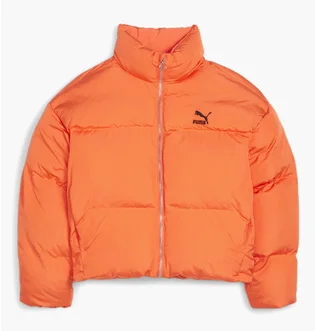 Пуховик женский Puma Classics Oversized Orange 621693-60