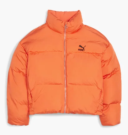 Пуховик жіночий Puma Classics Oversized Orange 621693-60