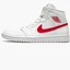 Кроссовки женские Air Jordan 1 Mid Wmns White BQ6472-106