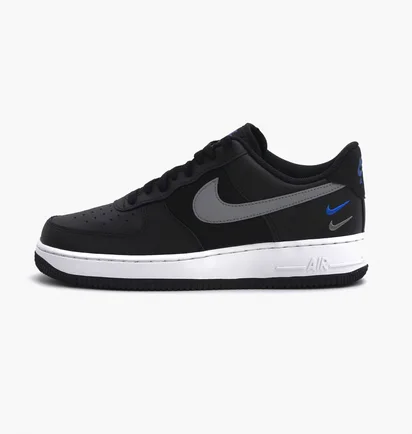 Кросівки чоловічі Nike Air Force 1 Low Se Mini Swoosh Casual Shoes Black Fd0666-001