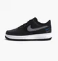 Кросівки чоловічі Nike Air Force 1 Low Se Mini Swoosh Casual Shoes Black Fd0666-001