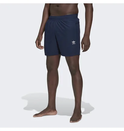 Шорты мужские Adidas Adicolor Essentials Trefoil Swim Shorts Blue Hk0179