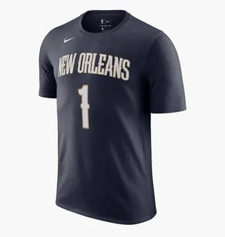 Футболка мужская Nike Nba Zion Williamson Pelicans Blue CV8538-423
