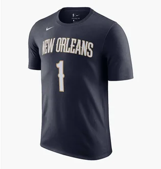 Футболка чоловіча Nike Nba Zion Williamson Pelicans Blue CV8538-423