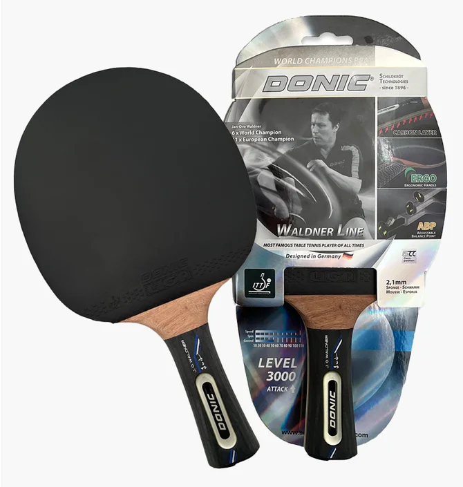 Ракетка для настольного тенниса Donic Waldner 3000 New Black/Red 751803