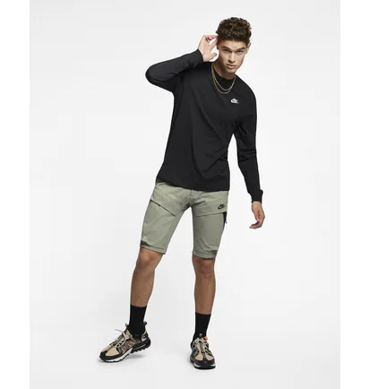 Лонгслів чоловічий Nike Sportswear Black AR5193-010