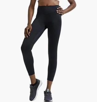 Леггинсы женские Craft Adv Essence High Waist 7/8 Training Tights Black 1908776-999000