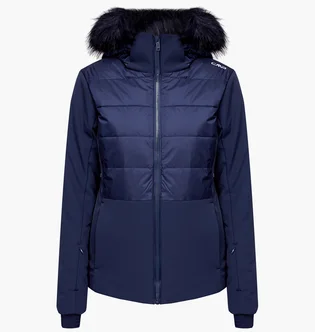 Куртка жіноча Cmp Jacket Zip Hood Blue 31W0066F-N950