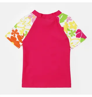 Футболка детская Aqua Speed Flower Pink/Multi 374