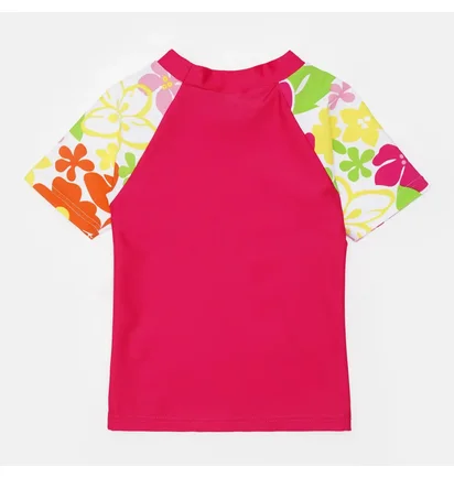 Футболка детская Aqua Speed Flower Pink/Multi 374