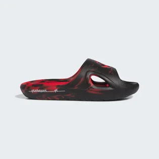 Тапочки унисекс Adidas Adicane Slides Black/Red JH6548