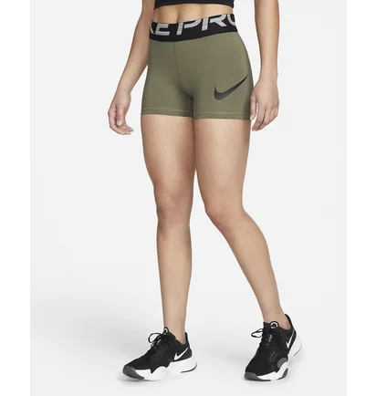 Шорты женские Nike W Np Df Grx Short 3 Green Dm7687-222