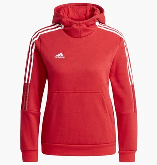 Кофта детская Adidas Tiro 21 Sweat Hoodie Red Gm7338