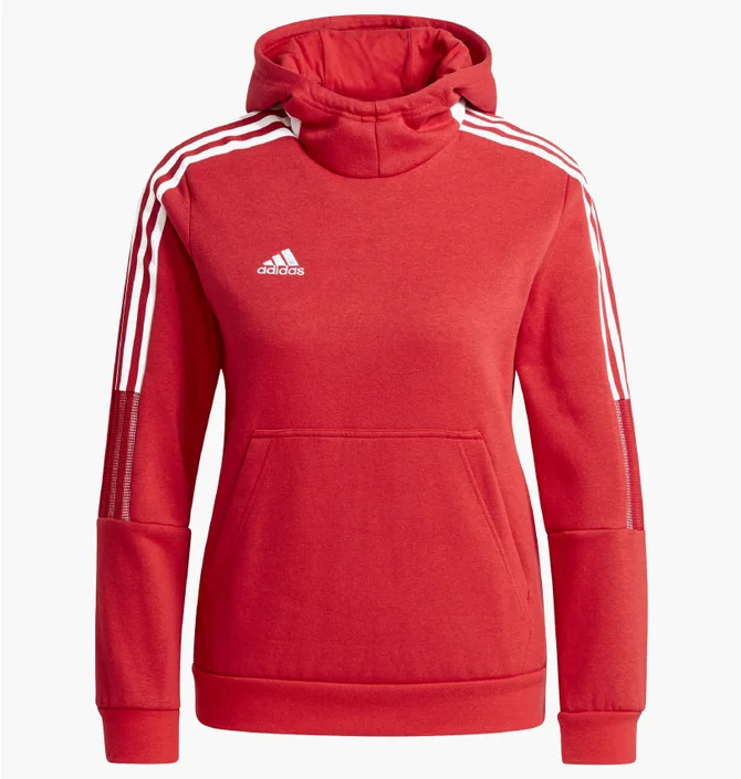 Кофта детская Adidas Tiro 21 Sweat Hoodie Red Gm7338