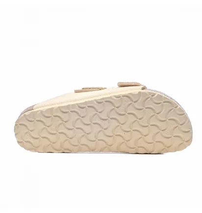 Тапочки жіночі Birkenstock Arizona Tex Canvas Veg Beige 1022679
