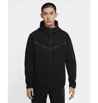 Толстовка чоловіча Nike Tech Fleece Black CU4489-010