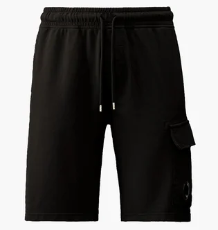 Шорти чоловічі CP Company Light Fleece Cargo Lens Shorts Black 18CMSB069A-002246G-999