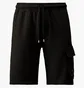 Шорти чоловічі C.P. Company Light Fleece Cargo Lens Shorts Black 18CMSB069A-002246G-999