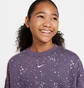 Свитшот детский Nike G Nsw Club Flc Bxy Crw Shne Violet HF4393-573