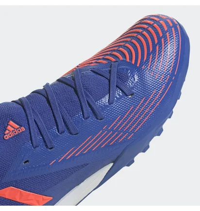 Сороконожки унисекс Adidas Predator Edge.3 Low Tf Blue Gx2632