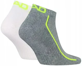 Шкарпетки чоловічі HEAD All Sports Performance Sneaker White/Grey (2 пари) 701229023-004