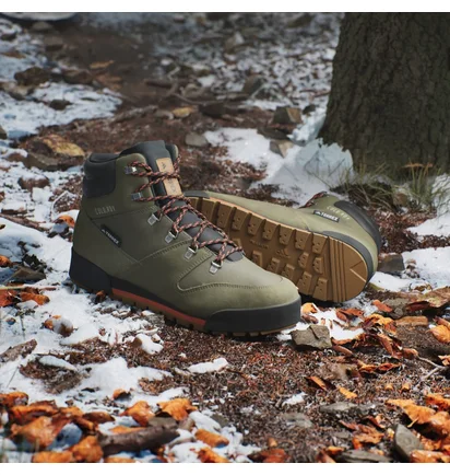 Черевики унісекс Adidas Terrex Snowpitch Cold.Rdy Hiking Olive IH3665