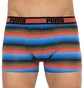 Трусы мужские Puma Worldhood Stripe Trunk Black/Multi (2 шт) 501004001-030