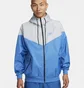 Куртка мужская Nike Sportswear Windrunner Hooded Jacket Light Blue/White DA0001-402