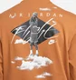 Лонгслив мужской Air Jordan Mens 85 Long-Sleeve T-Shirt Orange DH8962-241