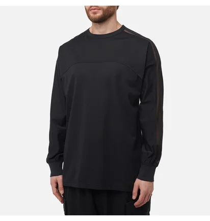 Лонгслив мужской Adidas Mesh Black JL8309