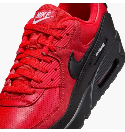Кросівки чоловічі Nike Air Max 90 Black/Red IF0670-600