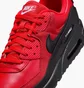 Кросівки чоловічі Nike Air Max 90 Black/Red IF0670-600