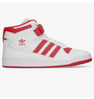 Кроссовки мужские Adidas Forum Mid White/Red GY5819