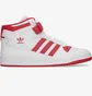Кросівки чоловічі Adidas Forum Mid White/Red GY5819