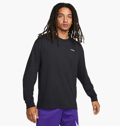 Лонгслив мужской Nike Lebron MenS Long-Sleeve Basketball T-Shirt Black DV9722-010