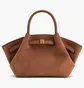 Сумка женская JW PEI Hana Mini Faux Suede Tote Bag Brown BB2024BG83441JWP
