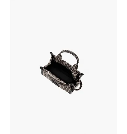 Сумка женская Marc Jacobs The Monogram Mini Tote Bag Black H021M06RE22-BEIGE-MULTI-64190