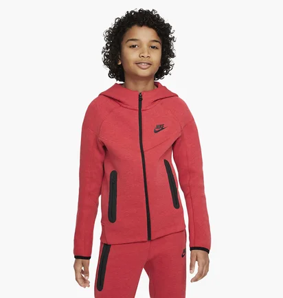 Толстовка дитяча Nike Nsw Club Flc Hd Red FD3285-672