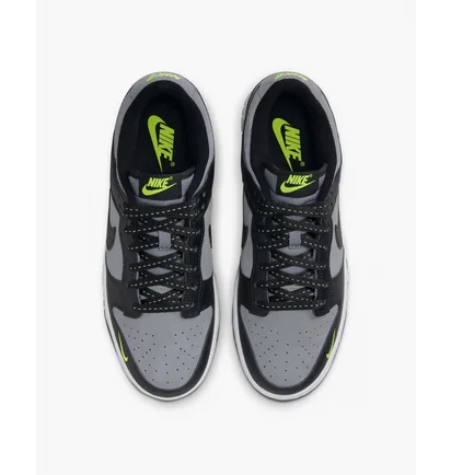 Кросівки чоловічі Nike Dunk Low Black/Grey FQ2205-001