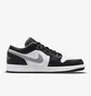 Кросівки чоловічі Air Jordan 1 Low Black/White 553558-040